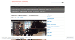 Desktop Screenshot of ednagolandsky.com